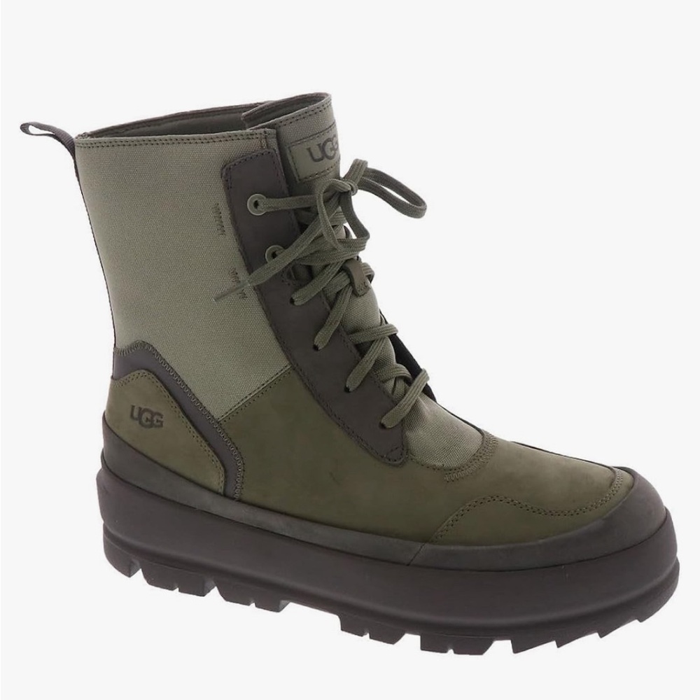 NEW! UGG Women's The UGG Lug Moss Green Combat Boots Sneakers (1143833)
